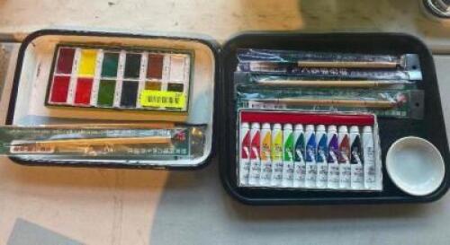 (1) LOT OF ASSORTED ART SUPPLIES
