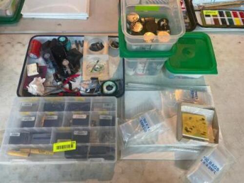(1) LOT OF ASSORTED ART SUPPLIES