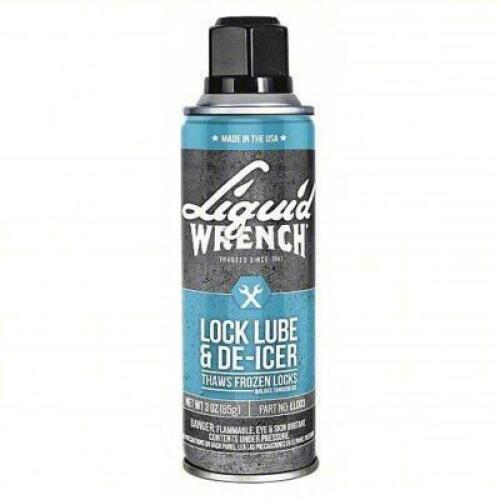 DESCRIPTION: (3) CASES OF (6) LOCK LUBRICANT BRAND/MODEL: LIQUID WRENCH #54YK46 RETAIL$: $8.63 PER BOTTLE SIZE: 3 OZ QTY: 3