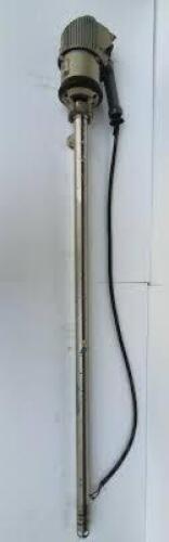 DESCRIPTION: (1) ELECTRIC DRUM BARREL PUMP BRAND/MODEL: FLUX #F410 EX INFORMATION: STEEL RETAIL$: $599.99 EA SIZE: 115V QTY: 1