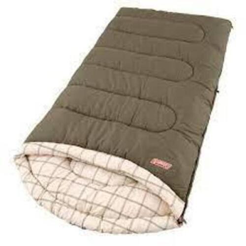 DESCRIPTION: (2) SLEEPING BAG BRAND/MODEL: COLEMAN JUNEAU INFORMATION: BIG AND TALL RETAIL$: $70.00 EA SIZE: 84IN QTY: 2