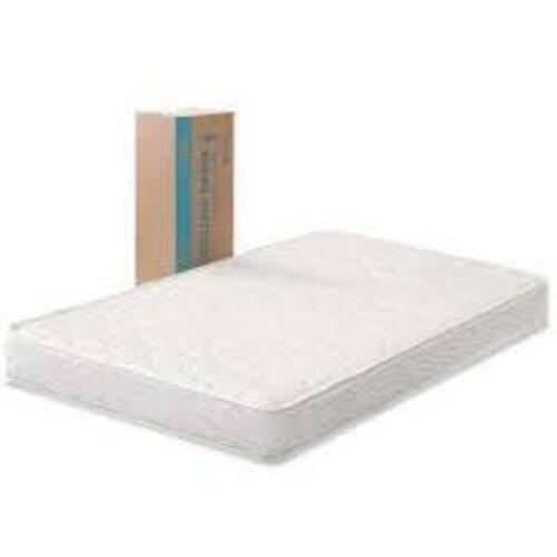 DESCRIPTION: (1) INNERSPRING MATTRESS BRAND/MODEL: SLUMBER 1 #W-BLBL-600T INFORMATION: WHITE RETAIL$: $89.00 EA SIZE: 6 IN TWIN QTY: 1