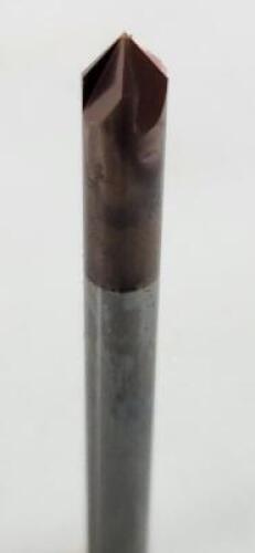 DESCRIPTION: (4) SOLID CARBIDE CHAMFER MILL BRAND/MODEL: GUHRING 6784-6.00 RETAIL$: $58.83 EA SIZE: 6mm QTY: 4