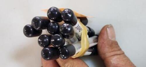 DESCRIPTION: (10) RECYCLED CARBIDE DOVE TAIL CUTTERS BRAND/MODEL: CANUSA.230.049.007 RETAIL$: $ SIZE: VARIES QTY: 10