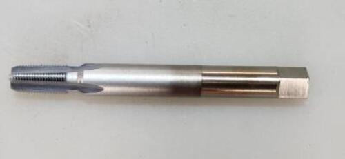 DESCRIPTION: (9) STAIGHT FLUTE PIPE TAPS BRAND/MODEL: BRUBAKER T10766-04-B RETAIL$: $ 76.80 EAA SIZE: 1/8-27 NPFT QTY: 9