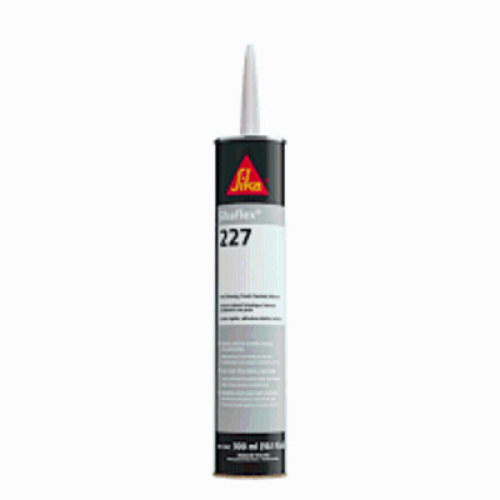 DESCRIPTION: (8) FAST SKINNING, ELASTIC SEALANT ADHESIVE BRAND/MODEL: SIKAFLEX #227US RETAIL$: $12.25 EA SIZE: 10 OZ QTY: 8