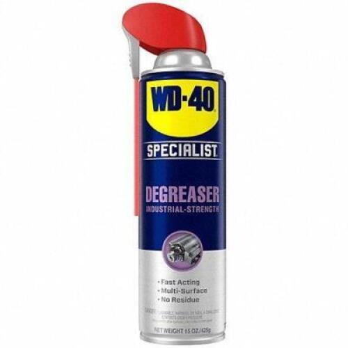 DESCRIPTION: (6) GENERAL PURPOSE DEGREASER BRAND/MODEL: WD-40 SPECIALIST #40LR01 RETAIL$: $12.53 EA SIZE: 15 OZ QTY: 6