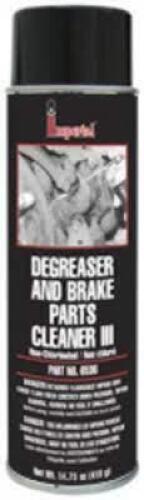 DESCRIPTION: (6) BRAKE PARTS CLEANER BRAND/MODEL: IMPERIAL #6536 RETAIL$: $8.00 EA SIZE: 14 OZ QTY: 6