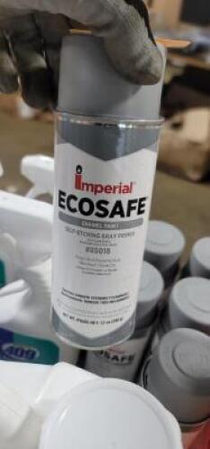 DESCRIPTION: (6) ECO SAFE ENAMEL SPRAY PAINT PRIMER BRAND/MODEL: IMPERIAL #85018 INFORMATION: SELF ETCHING GRAY RETAIL$: $15.25 EA SIZE: 12 OZ QTY: 6