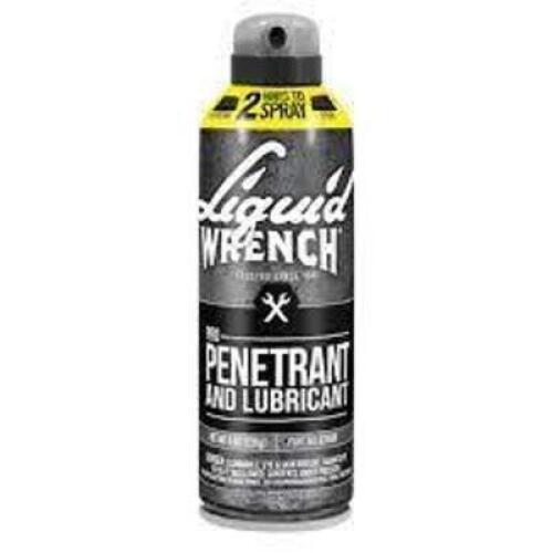 DESCRIPTION: (6) PENETRATING LUBRICANT BRAND/MODEL: LIQUID WRENCH #54YT67 RETAIL$: $8.71 EA SIZE: 8 OZ QTY: 6