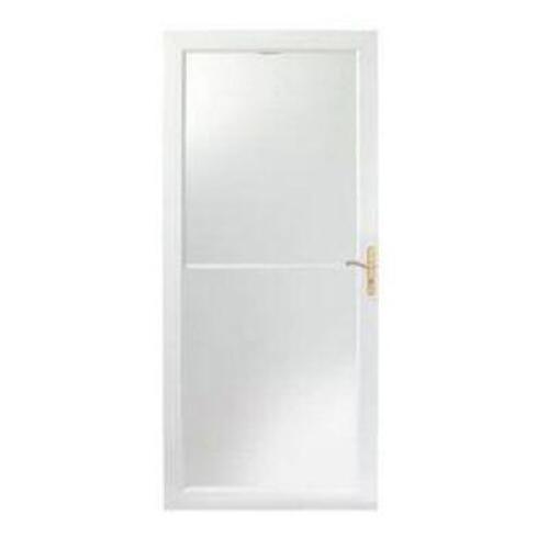 32 IN. X 80 IN. 2500 SERIES WHITE UNIVERSAL SELF-STORING ALUMINUM STORM