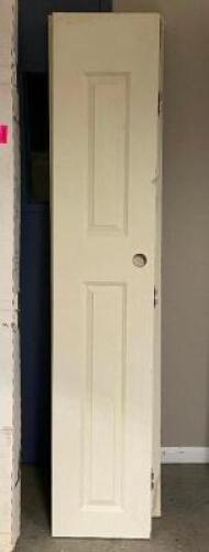 (2) - 80" HOLLOW CORE SINGLE-PANEL SQ. TOP INTERIOR DOOR SLABS