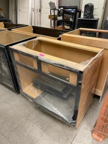DARK GREY / CHARCOAL VANITY BASE