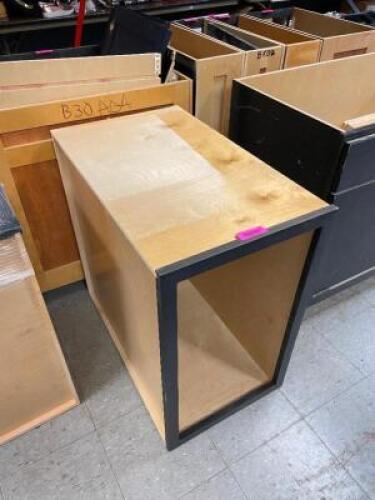 DARK GREY / CHARCOAL WALL MOUNTED CABINET