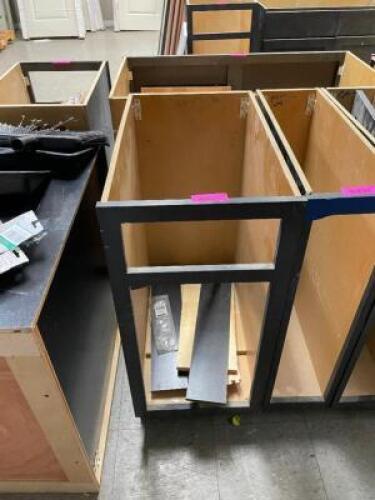 DARK GREY / CHARCOAL VANITY CABINET / ACCENT