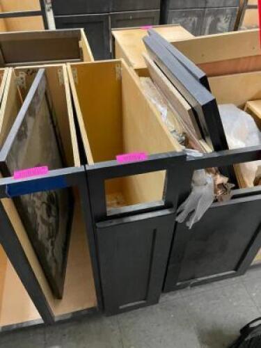 DARK GREY / CHARCOAL VANITY CABINET / ACCENT