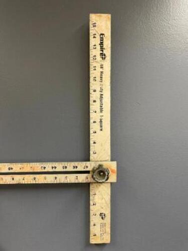 EMPIRE 48" HEAVY DUTY ADJUSTABLE T-SQUARE