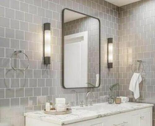 BOX OF RESTORE ASH GRAY 4-1/4 IN. X 4-1/4 IN. GLAZED CERAMIC WALL TILE (12.5 SQ. FT./CASE)