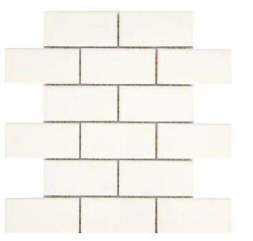 (2) - BOXES OF RESTORE BRIGHT WHITE 12 IN. X 12 IN. X 6.35 MM CERAMIC MOSAIC WALL TILE
