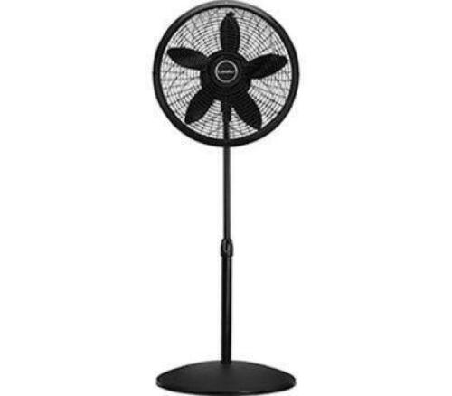 LASKO 1827 18 INCH BLK ADJ PEDESTAL FAN