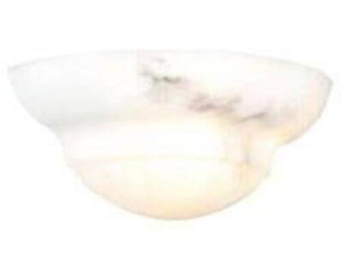 FAUX ALABASTER SHADE WALL SCONCE