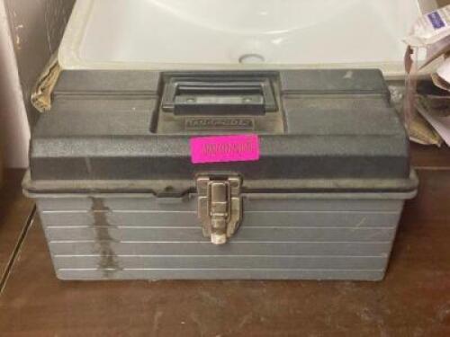 TOOL BOX WITH ASSORTED CONTENTS