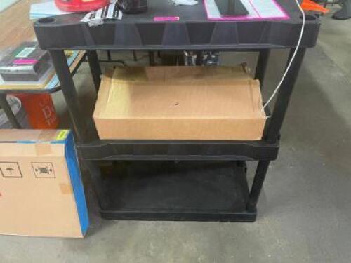3 TIER STORAGE SHELF