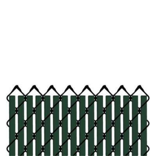 (3) - BAGS OF 6 FT. X 2" GREEN FENCE BROKERS WITH ASSORTED PIPE