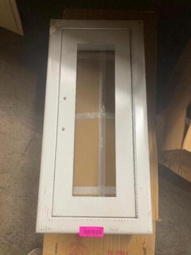 (2) - RECESSED FIRE EXTINGUISHER CABINETS