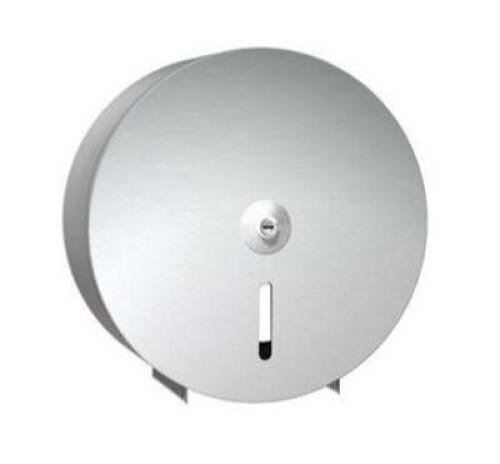 (2) - ASI STAINLESS STEEL 10" JUMBO ROLL TISSUE DISPENSER