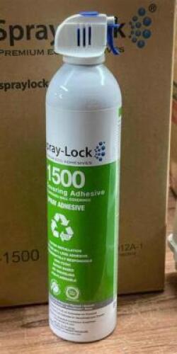 (12) - SPRAY LOCK NAIL COVERING ADHESIVE