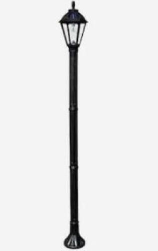 (1) SOLAR LAMP POST
