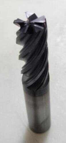 (3) SOLID CARBIDE CONER RADIUS END MILL