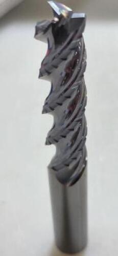 (3) SOLID CARBIDE SQ END MILL