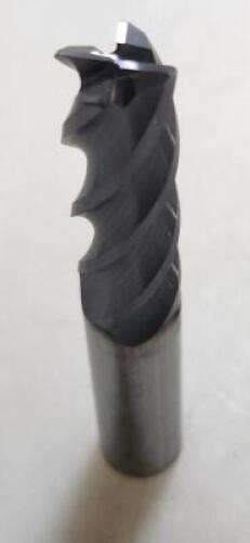 (4) CORNER RADIUS/CORNER CHAMFER END MILL