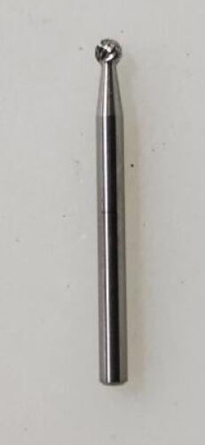 (3) CARBIDE DOUBLE CUT BALL BURR