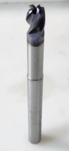 (4) HIGH PERFORMANCE CARBIDE .125 REDUCED NECK SQ END MILL