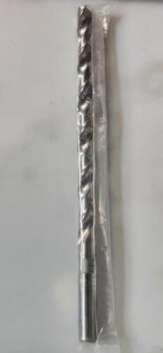 (2) HSS STRAIGHT SHANK EXTRA LENGTH DRILL