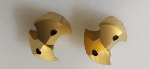 (8) SOLID CARBIDE REPLACABLE DRILL TIP