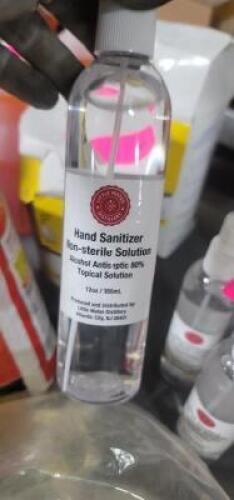 (4) BOTTLES OF NON STERILE HAND SANITIZER