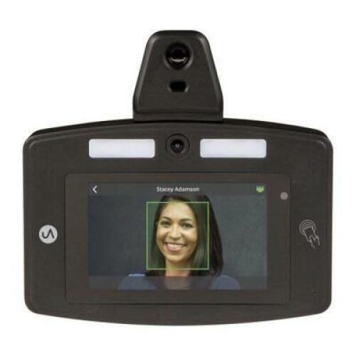 DR2500 TOUCH-FREE VOICE CONTROL AND FACIAL RECOGNITION TIME CLOCK WITH *TEMPERATURE READER