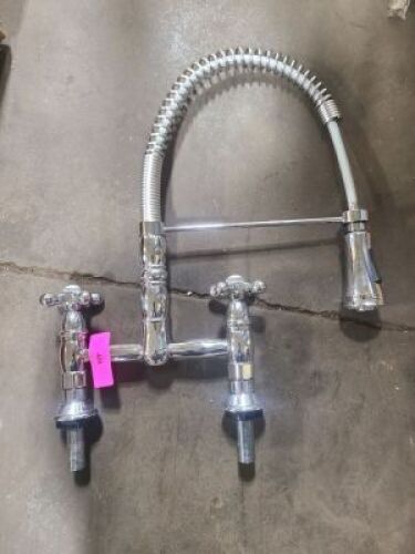 (1) LEVERS AND ADJUSTABLE SPOUT FOR SINK