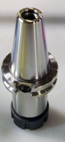 DESCRIPTION: (1) SCAT40/ER32 DUAL DRIVE COLLET CHUCK BRAND/MODEL: SYIC-43.122.32.400 INFORMATION: THIS IS THE CORRECT ONE! RETAIL$: 201.84 SIZE: 4" QT