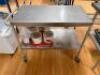 30" STAINLESS TOP WORK CART - 2