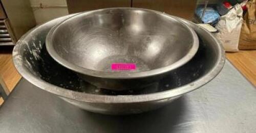 (2) PIECE STAINLESS MIXING BOWL SET