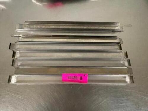 (8) 12" STAINLESS DIVIDERS