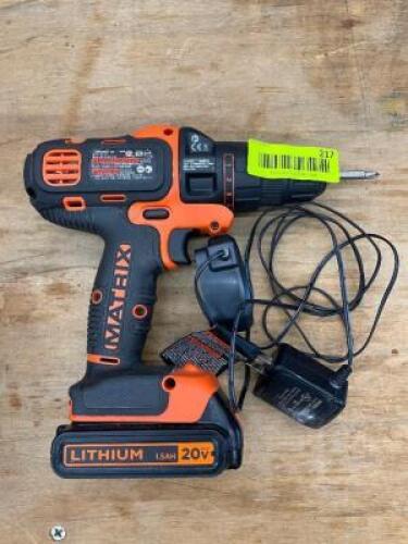 20V DRIVER WITH CHARGER