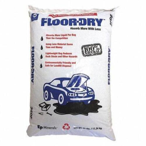 DESCRIPTION: (10) LOOSE ABSORBENT BRAND/MODEL: EP MINERALS #191W88 RETAIL$: $10.00 EA SIZE: 25 LB QTY: 10