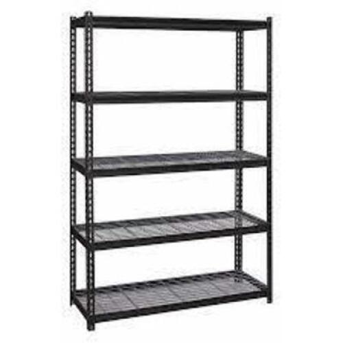 DESCRIPTION: (1) BOLTLESS STEEL WIRE GARAGE STORAGE SHELVING UNIT BRAND/MODEL: IRON HORSE #22131 RETAIL$: 100 SIZE: 48X7 QTY: 1