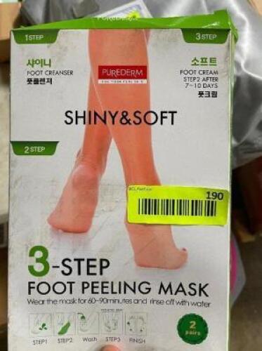 3 STEP FOOT PEELING MASK
